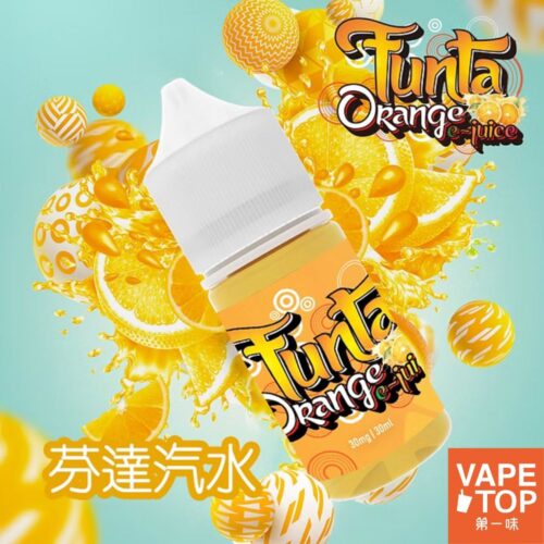 Funta 橘子汽水(芬達) 加熱菸 電子煙 vapetop 第一味 ilia lana sp2 sp2s 悅刻 煙彈 菸彈